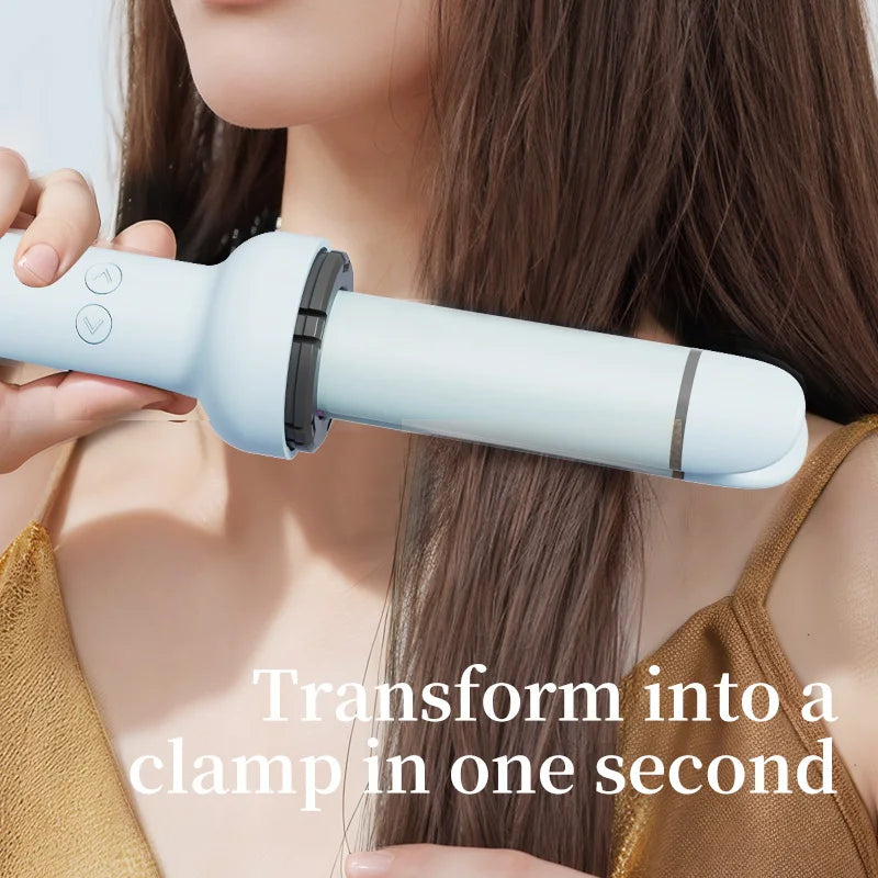 hair straightening large wave electric negative