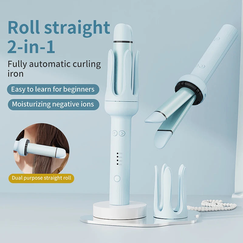 hair straightening large wave electric negative