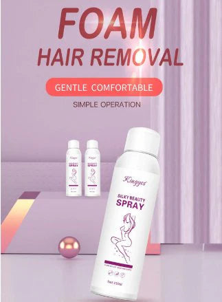 Silky Beauty Hair Removal Foam Spray